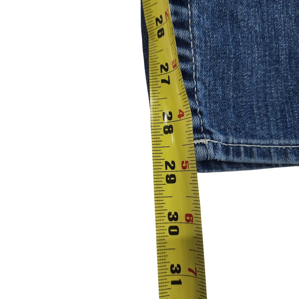 AUTHENTIC True Religion Jeans Women 26 Light Wash Skinny Low Rise Hidden Pocket - Picture 8 of 14